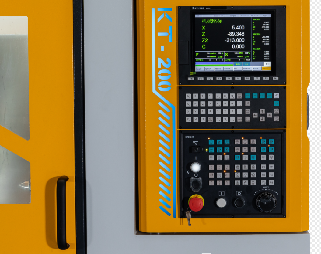 刀墖數控車牀(chuang)（可加工500長）